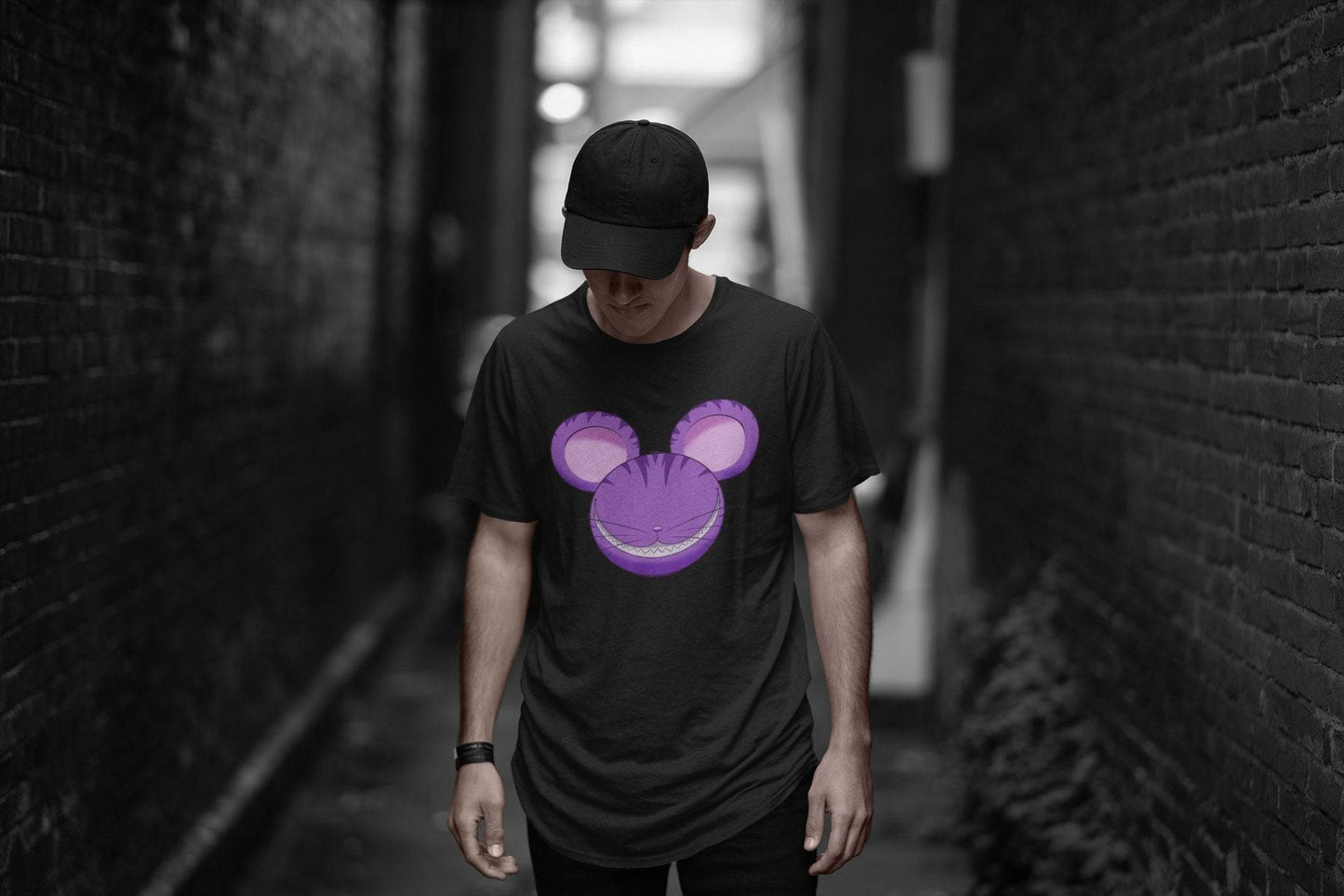 Cheshire Cat Mouse Ears - Park Gear - T-Shirt