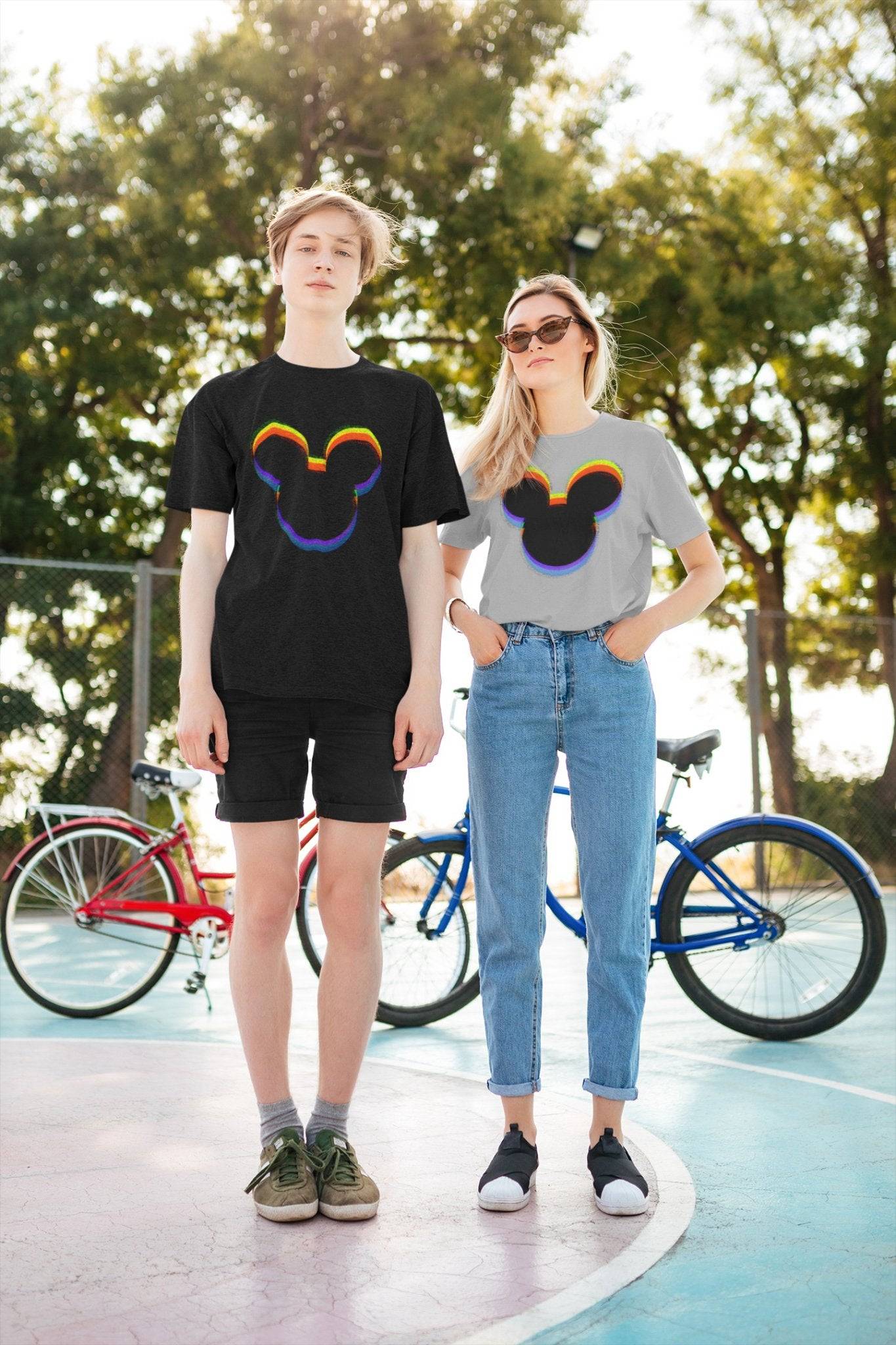 Glitch Mouse Ears - Park Gear - T-Shirt