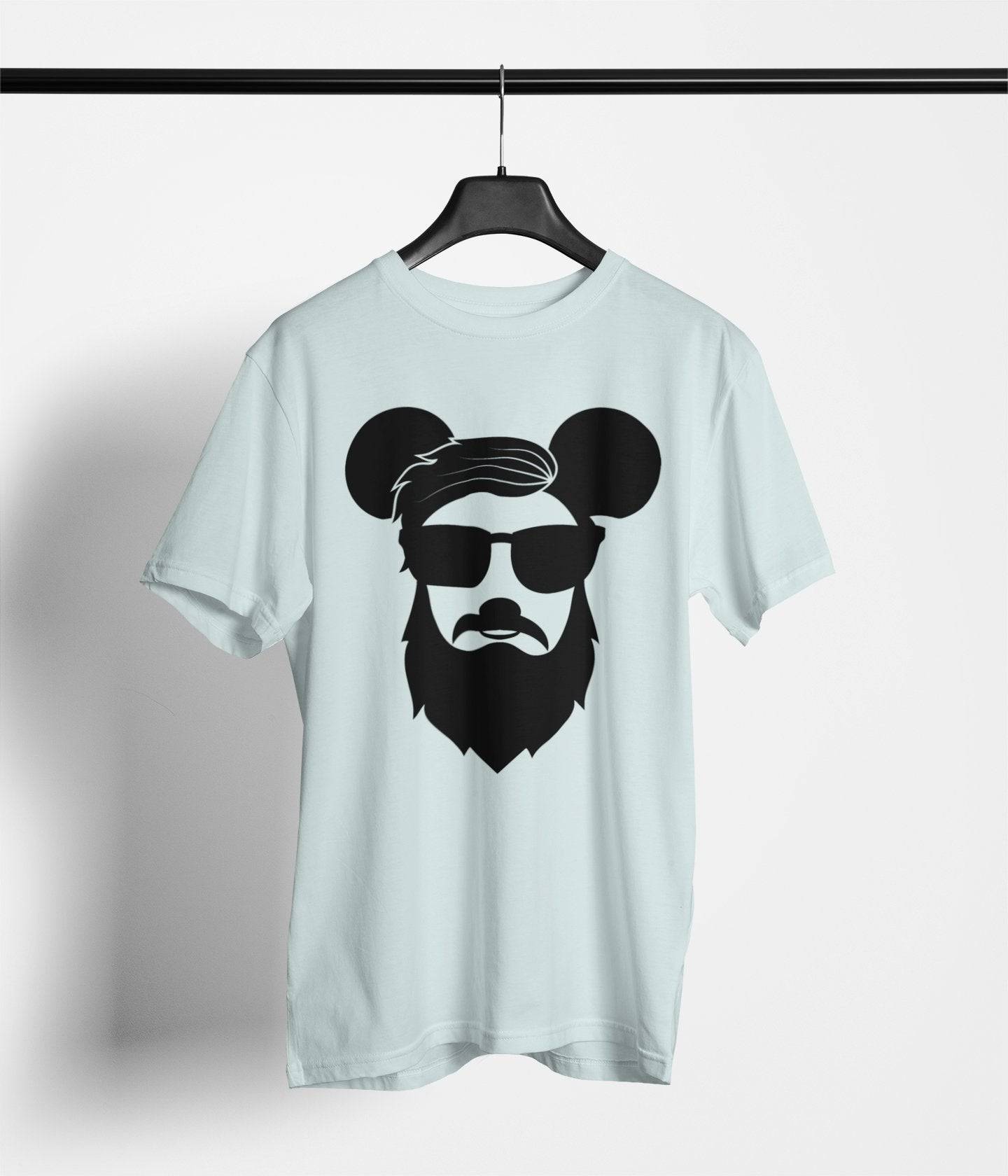 Hipster Mouse Ears - Park Gear - T-Shirt