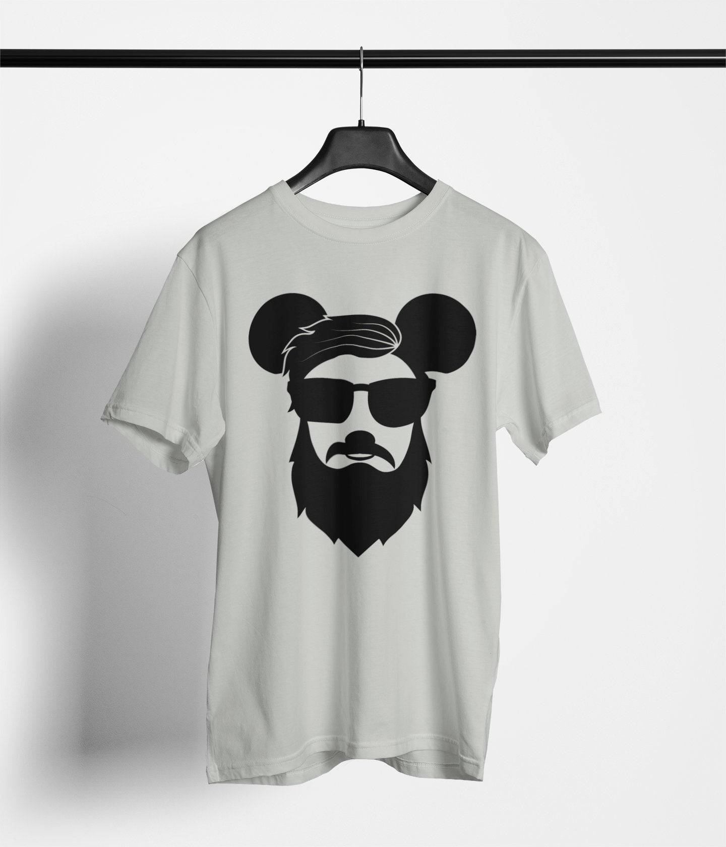 Hipster Mouse Ears - Park Gear - T-Shirt