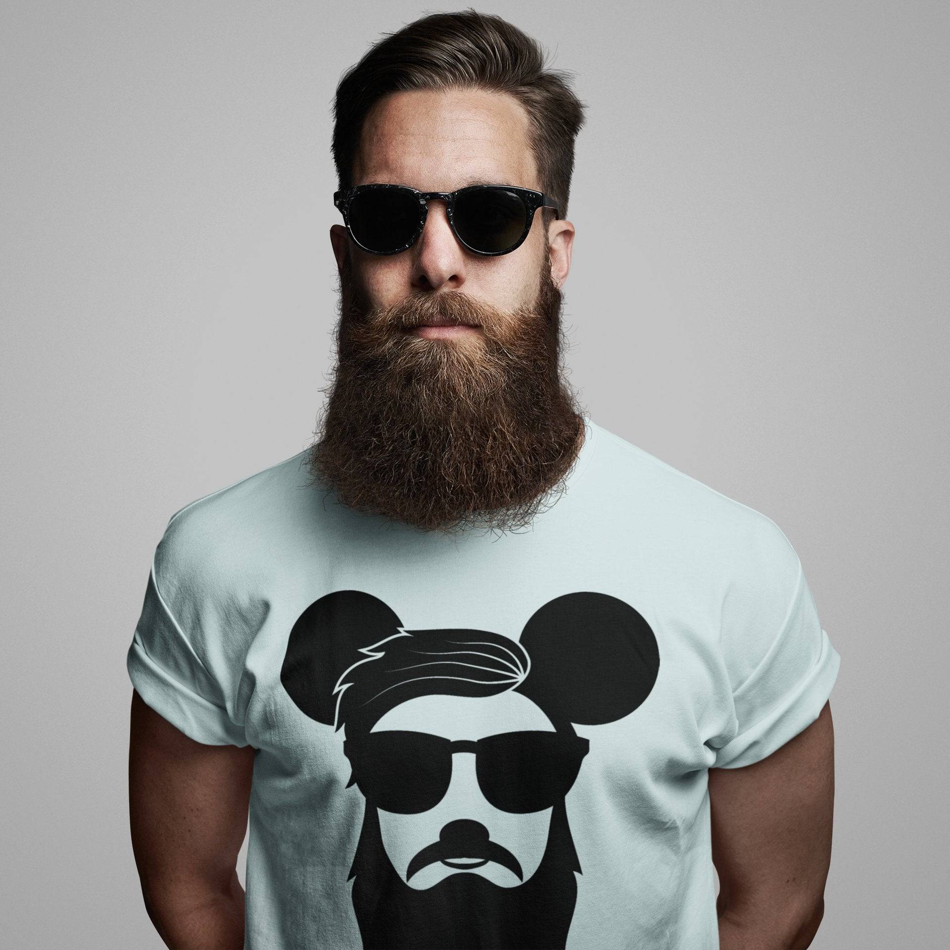 Hipster Mouse Ears - Park Gear - T-Shirt