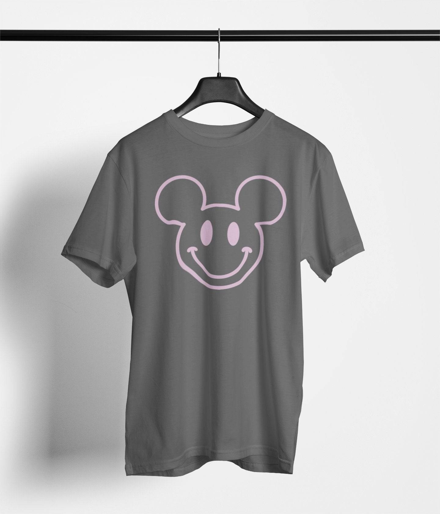 Smiley Face Mouse Ears - Park Gear - T-Shirt