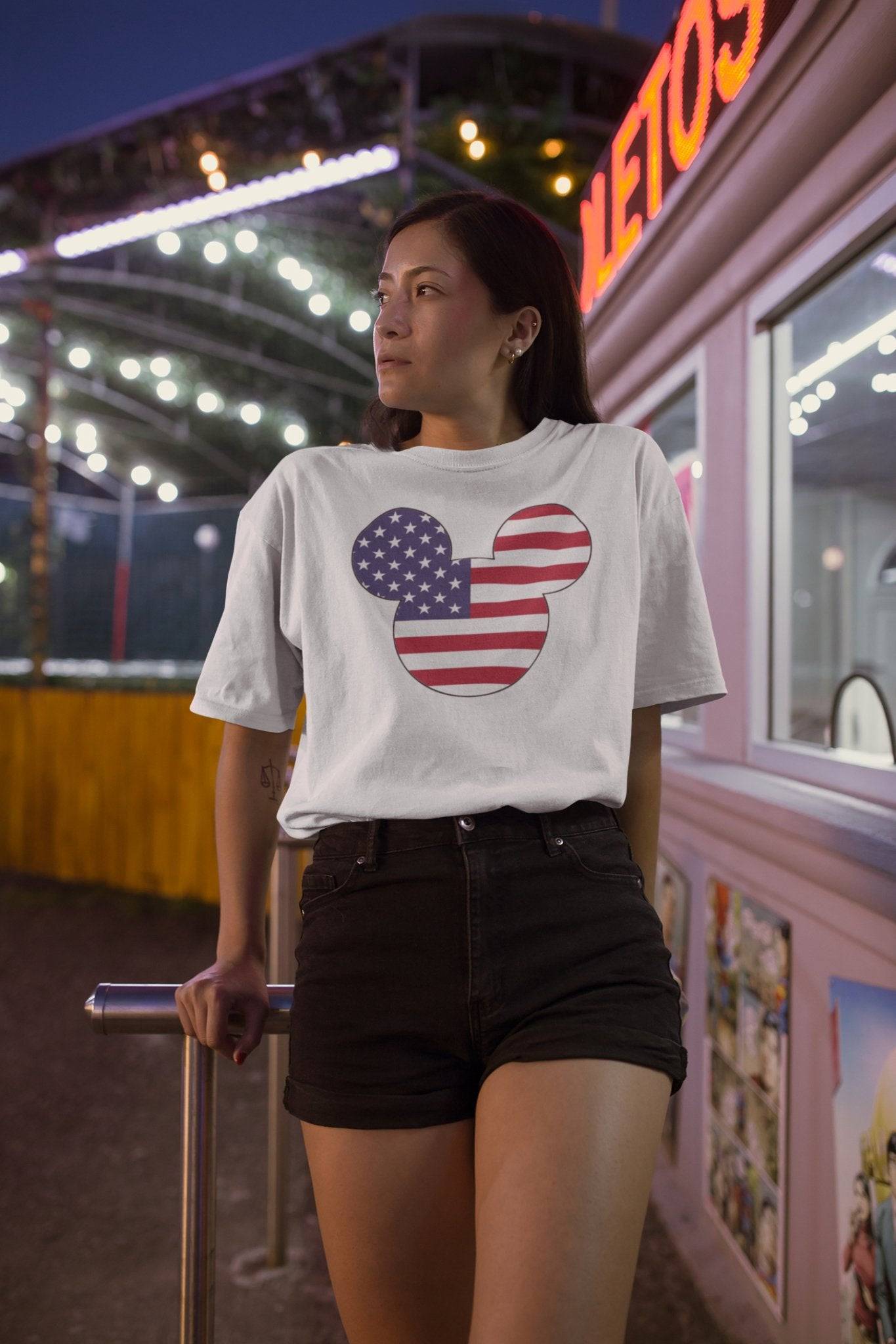 USA Mouse Ears - Park Gear - T-Shirt
