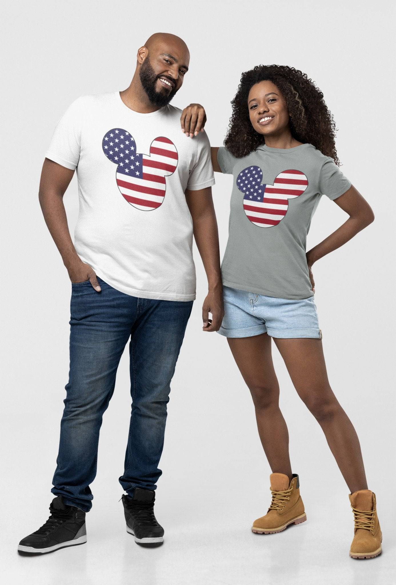 USA Mouse Ears - Park Gear - T-Shirt