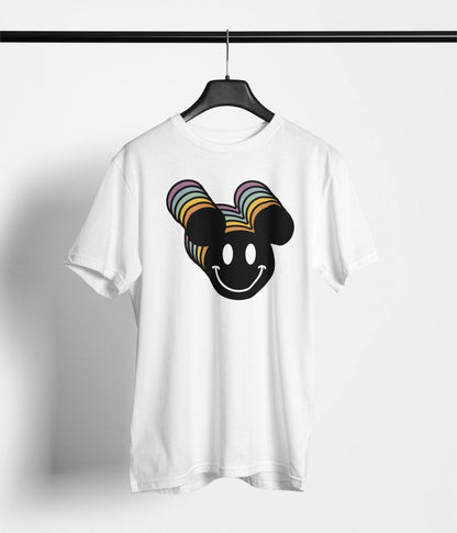 3D Smiley Face Mouse Ears - Park Gear - T-Shirt