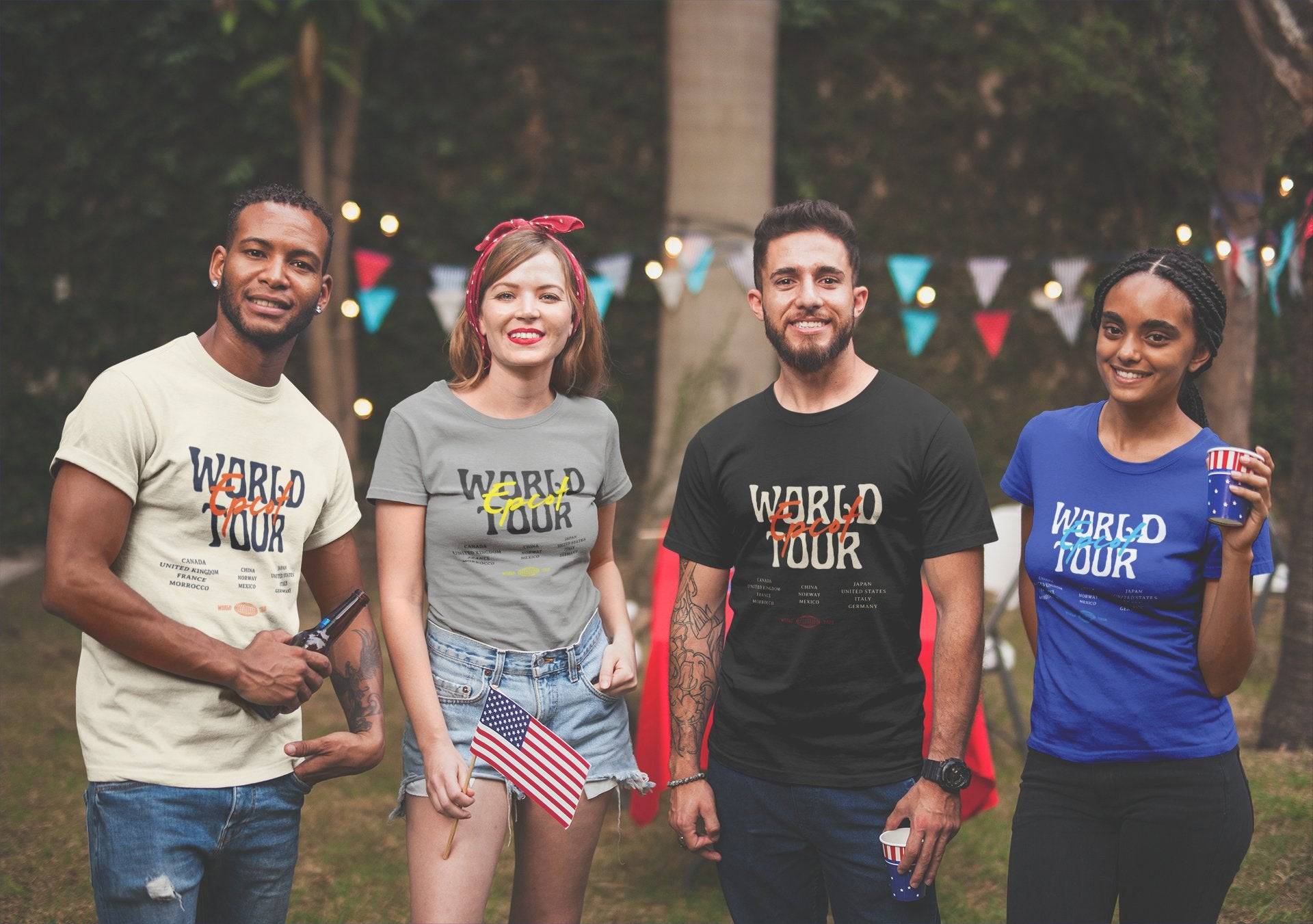 Epcot World Tour - Park Gear - T-Shirt