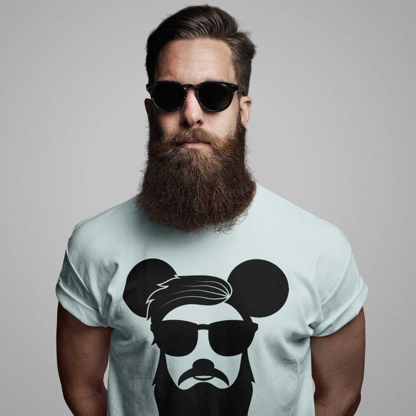 Hipster Mouse Ears - Park Gear - T-Shirt