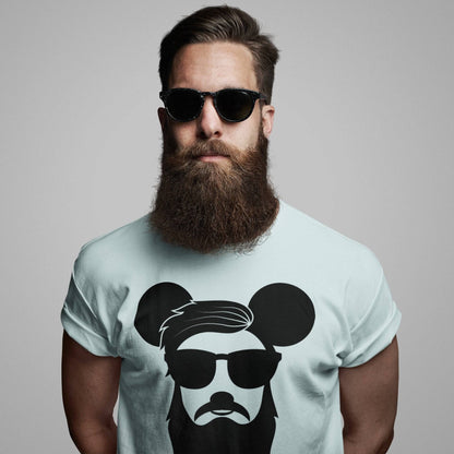 Hipster Mouse Ears - Park Gear - T-Shirt