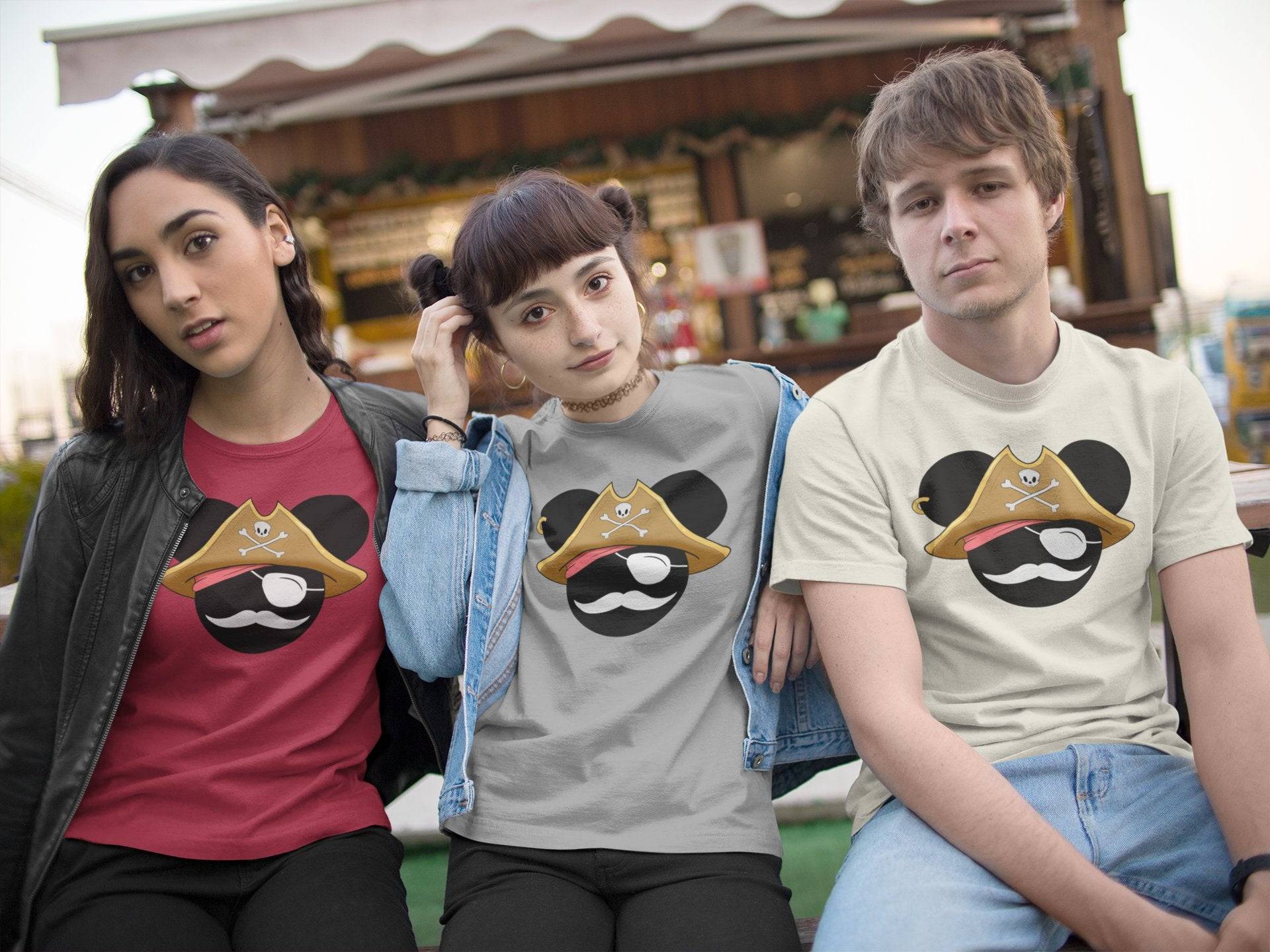 Pirate Mouse Ears - Park Gear - T-Shirt