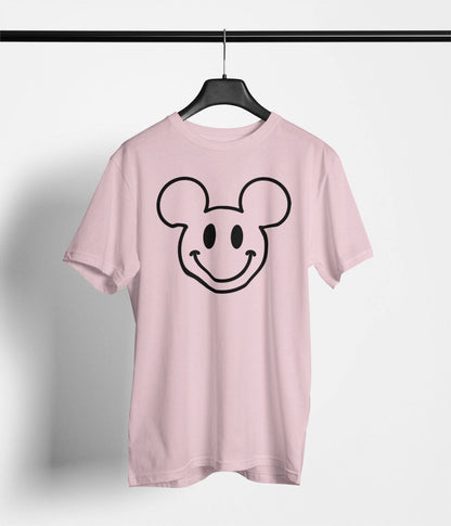 Smiley Face Mouse Ears - Park Gear - T-Shirt