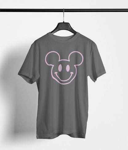 Smiley Face Mouse Ears - Park Gear - T-Shirt