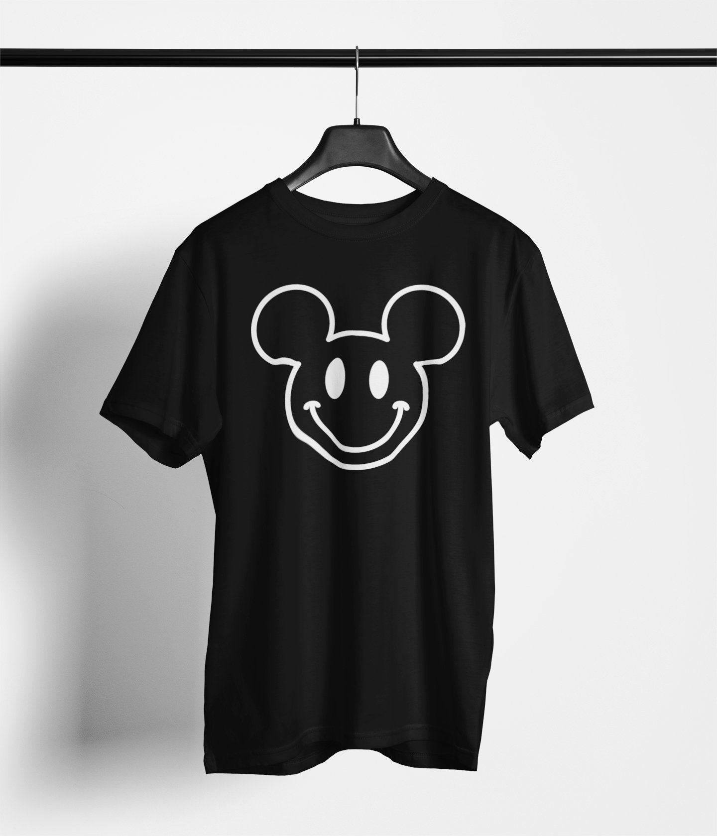 Smiley Face Mouse Ears - Park Gear - T-Shirt